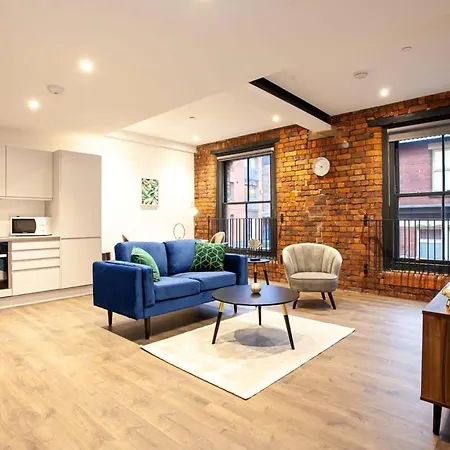 Lovely 1 Bed Apartment In Converted Printing Press Manchester Exterior photo