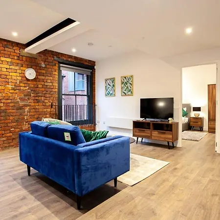 Lovely 1 Bed Apartment In Converted Printing Press Manchester Exterior photo