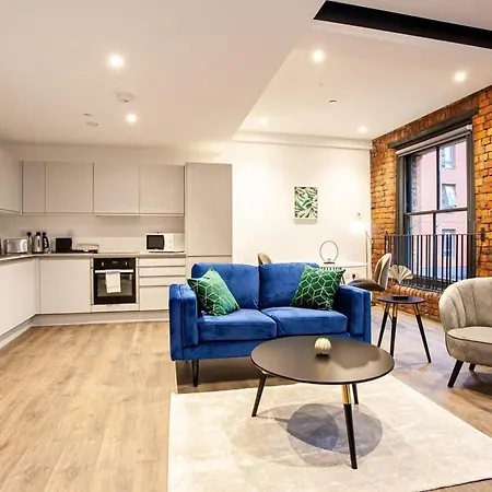 Lovely 1 Bed Apartment In Converted Printing Press Manchester Exterior photo