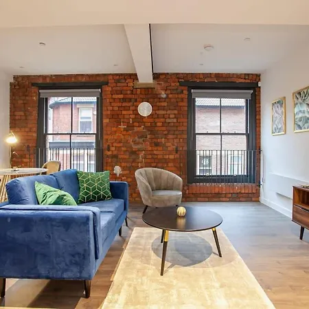 Lovely 1 Bed Apartment In Converted Printing Press Manchester Exterior photo
